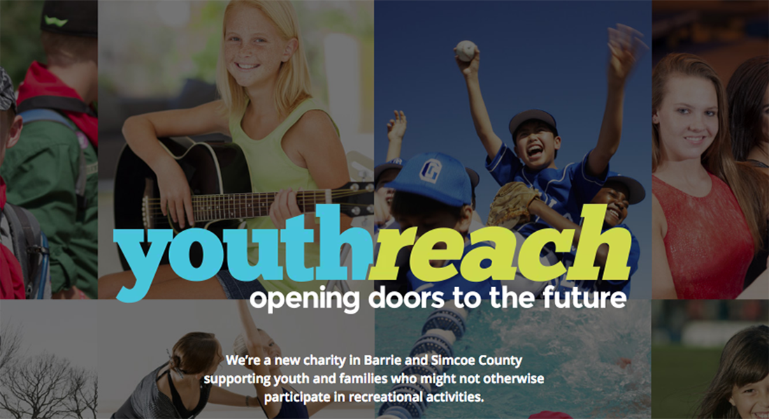 Youthreach site header opening doors to the future