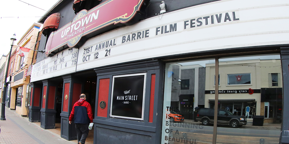 Barrie Film Festival theatre
